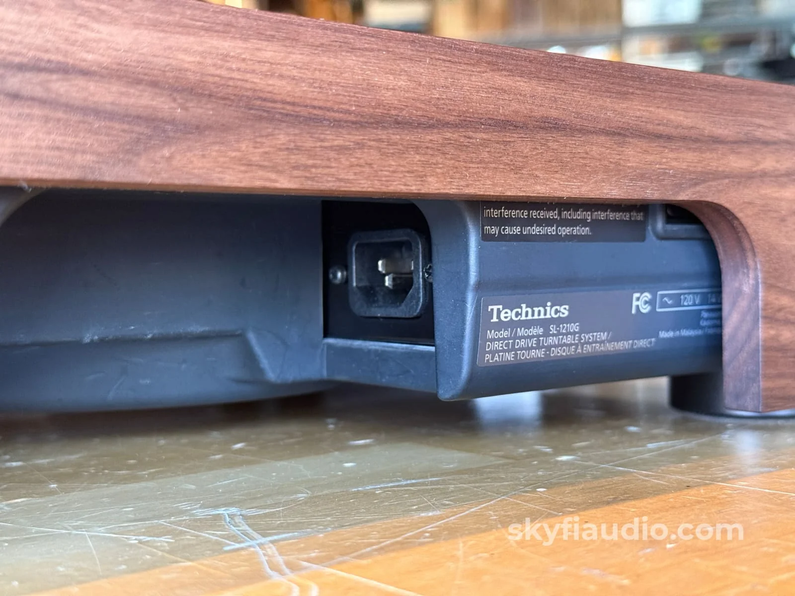 SkyFi Wood Plinth Sleeve for Technics SL-1200G and Other Models - Image 17