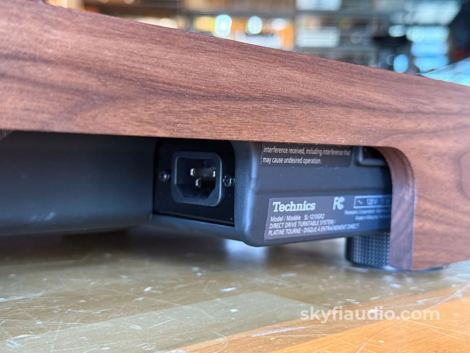 SkyFi Wood Plinth Sleeve for Technics SL-1200G and Other Models - Image 22
