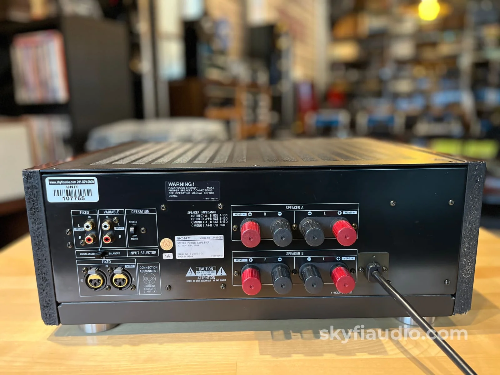 Sony TA-N80ES Mk1 Vintage ES Series Solid State Amplifier - 200W - Image 10