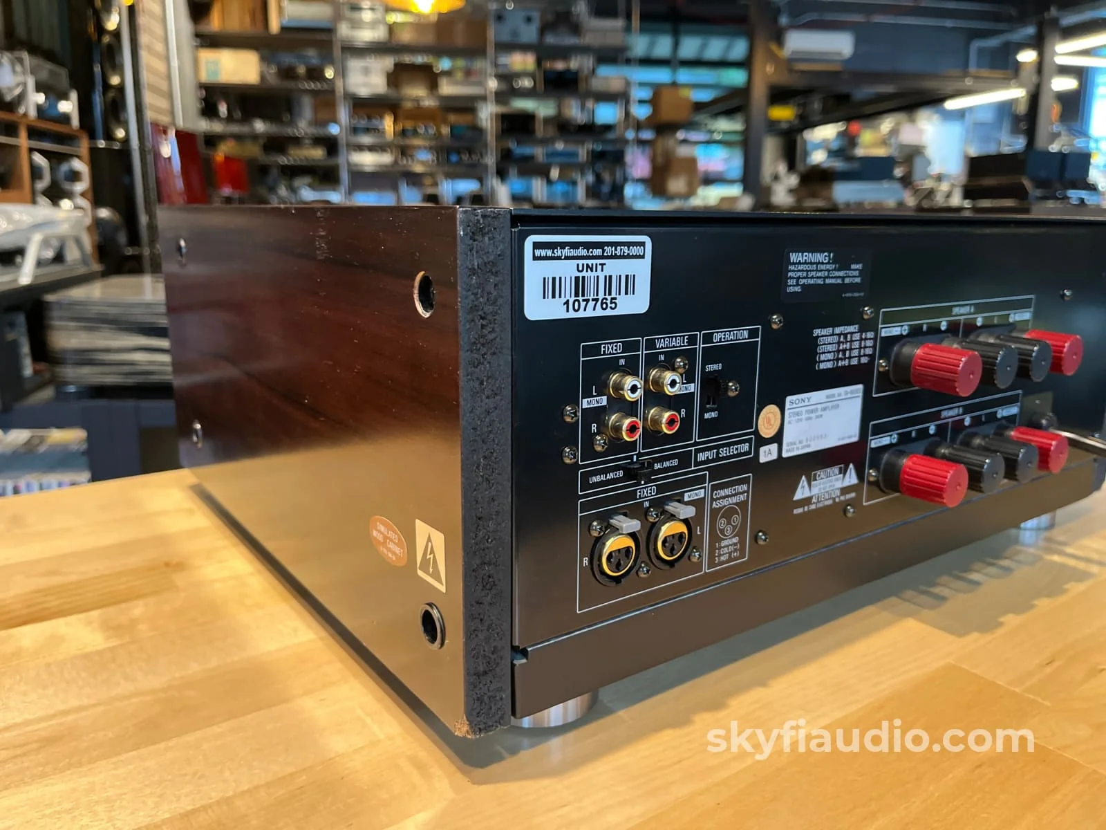 Sony TA-N80ES Mk1 Vintage ES Series Solid State Amplifier - 200W - Image 12