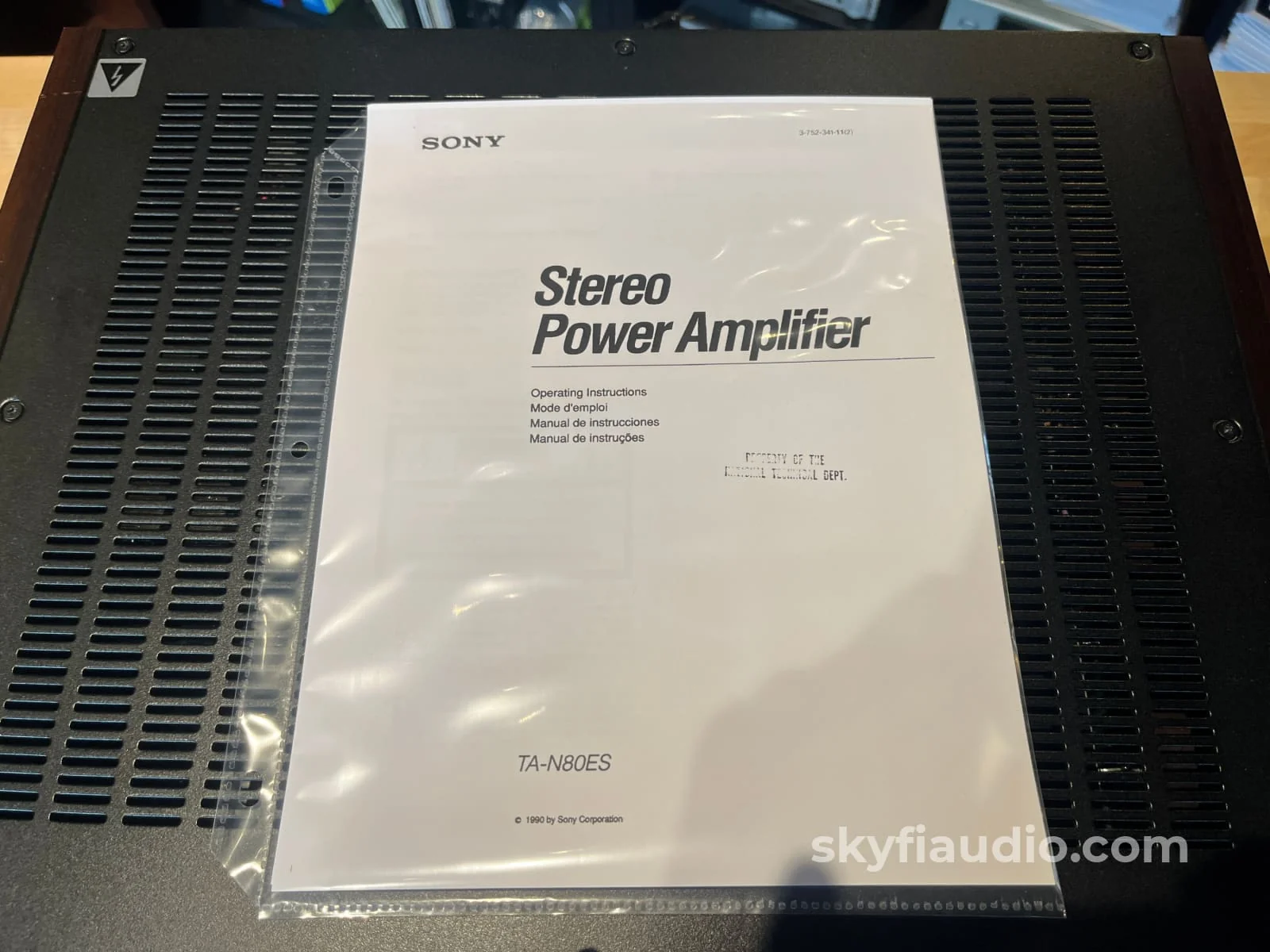 Sony TA-N80ES Mk1  Vintage ES Series Solid State Amplifier - 200W - Image 16
