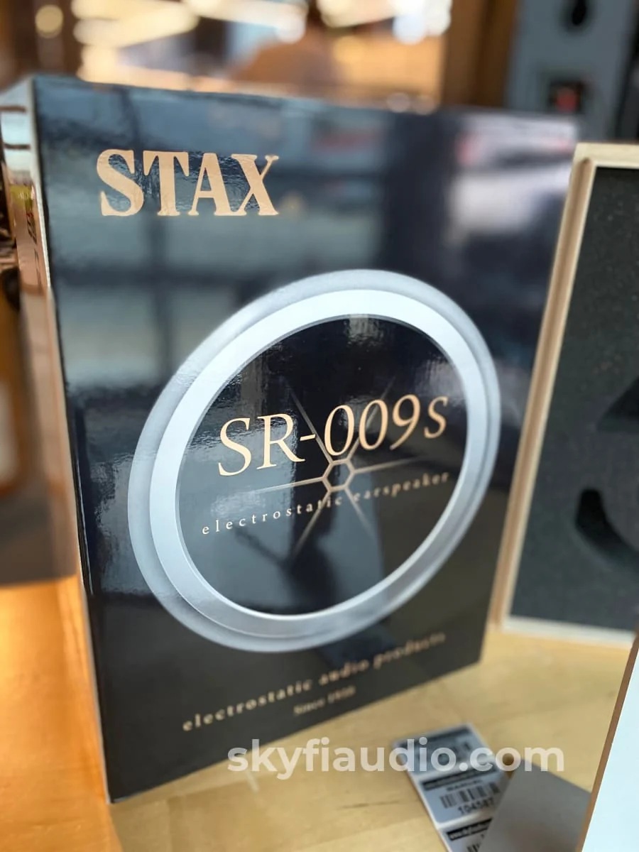 STAX SR-009S Headphones - As New and Complete - In Box - Image 10