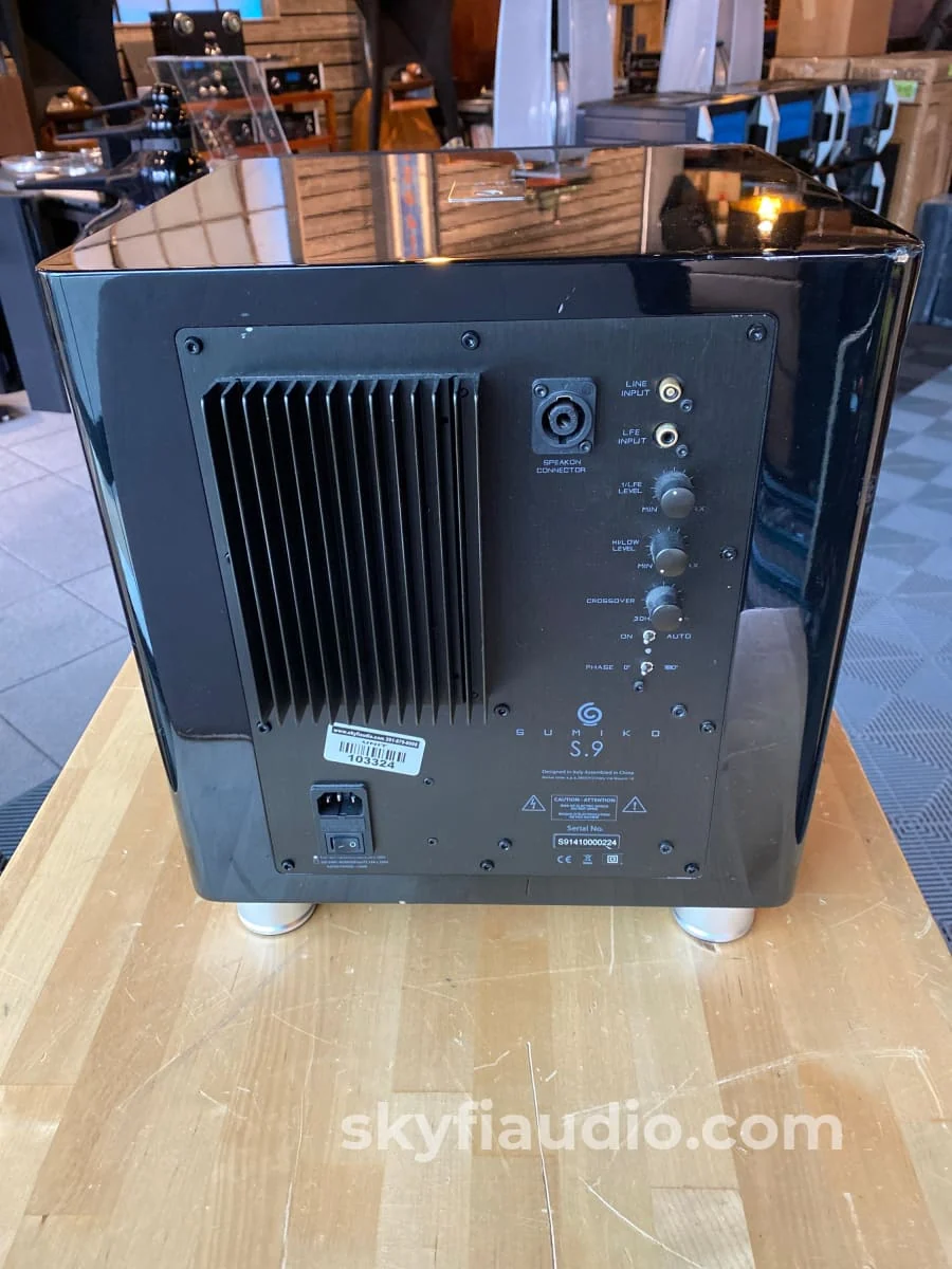 Sumiko S.9 Subwoofer - 350 Watt Amplifier - 10" Long Throw Woofer - Image 8