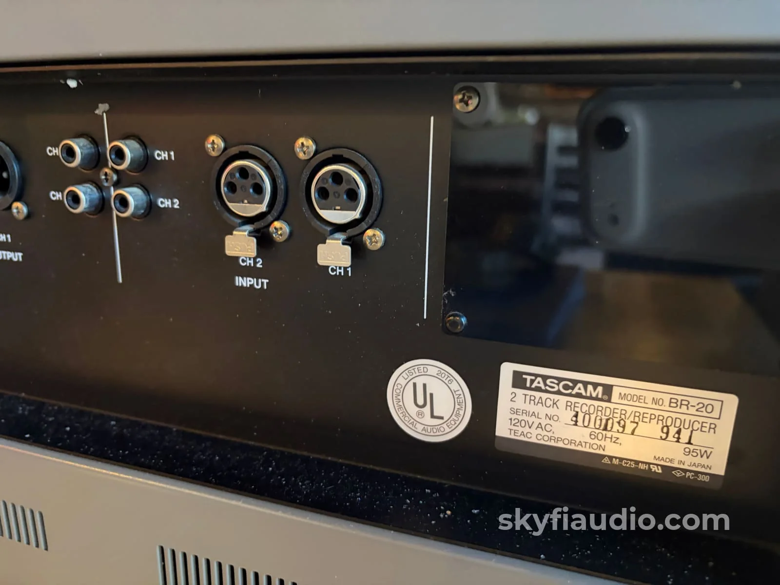 Tascam BR-20 Reel to Reel - McIntosh Tribute Limited Edition - 1 of only 4 - Image 12