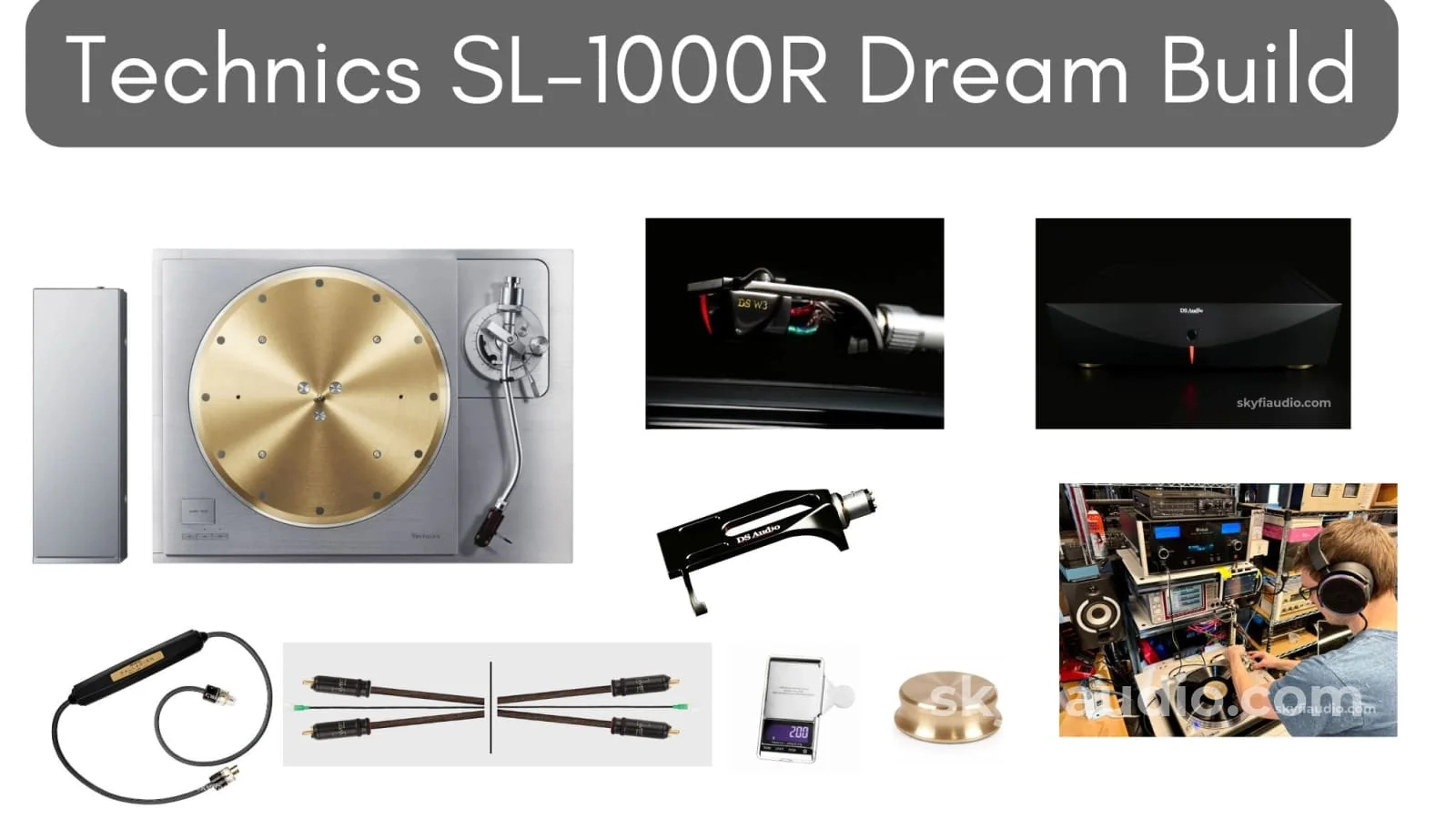 Technics Direct Drive Turntable System SL-1000R - DREAM BUILD