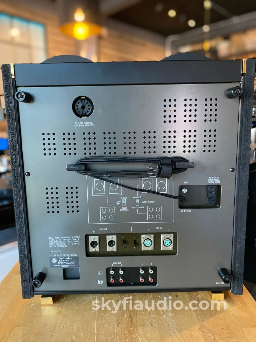 Technics R&B RS-10A02 Custom Built Reel to Reel - The Rarest Model! - Image 13