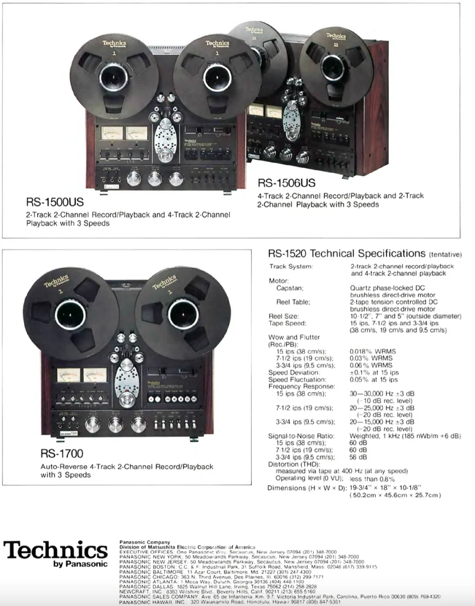 Technics RS-1520 Reel to Reel - McIntosh Tribute - Fully Restored - Configure Yours - Image 12