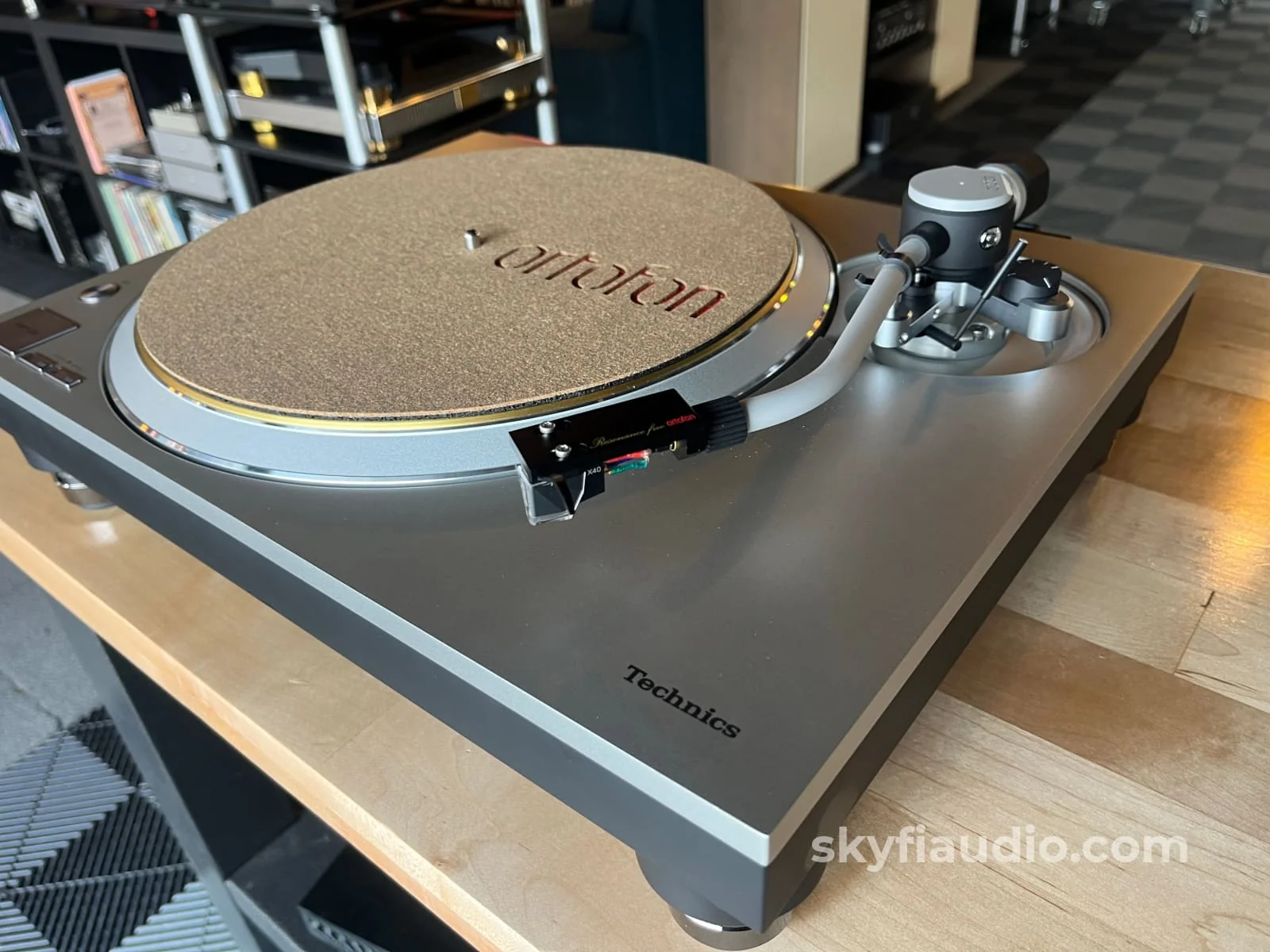 Technics SL-1300G Direct Drive Turntable - Custom Ortofon Build - Complete Package - Image 4