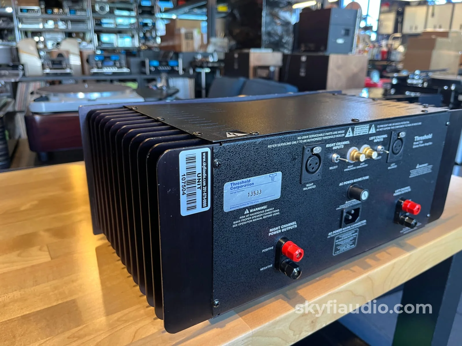 Threshold T50 Class A Amplifier - 50 Watts - Image 7