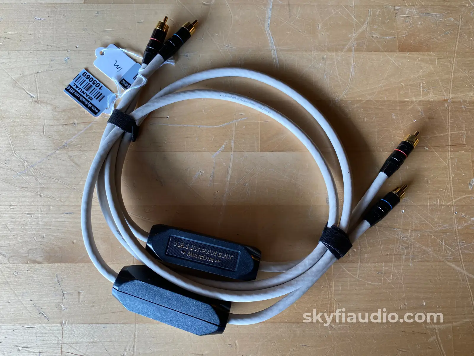 Transparent MusicLink RCA Interconnects (Pair) - 1m - Image 2