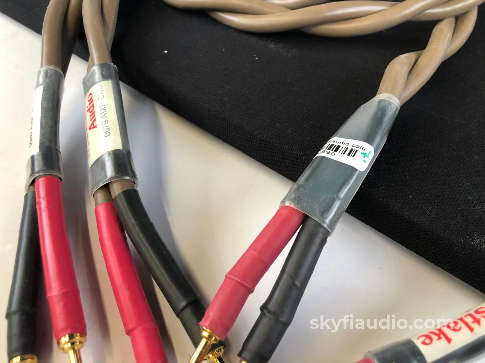 Westlake Audio Speaker Cables (Pair), Large 4 Gauge Diameter Wiring, 7ft - Image 3