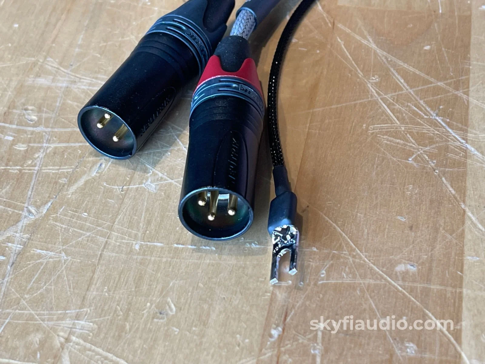 WyWires Silver Series Phono Interconnects - 5 Pin DIN w/ XLR Connectors - 4ft - Image 3